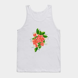 Bouquet with red flowers Tank Top